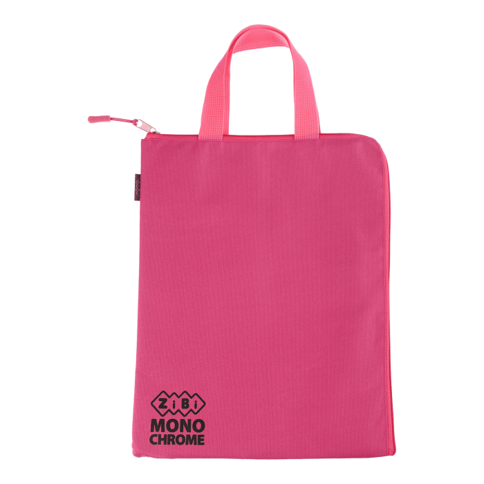 Папка Monochrome А4 (33x25x1см) вертикальна, з 2-ма ручками (рожевий)