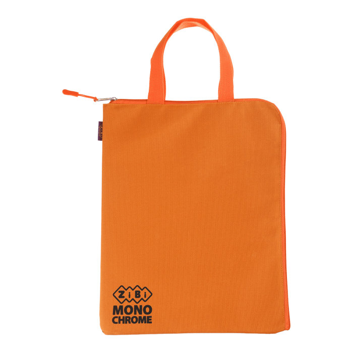 Папка Monochrome А4 (33x25x1см) вертикальна, з 2-ма ручками (помаранчевий)