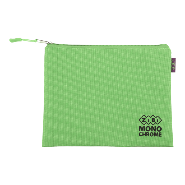 Папка Monochrome А5 (24.5x20x1 см) на блискавці (салатовий)