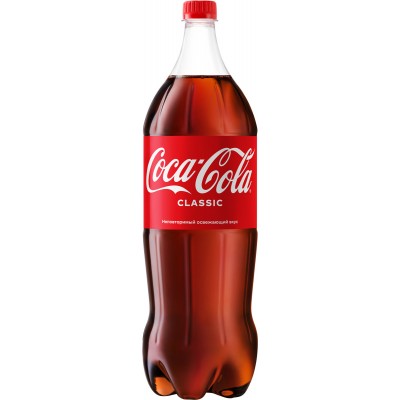 Напиток безалкогольный с/г, ПЭТ Coca-Cola 1л