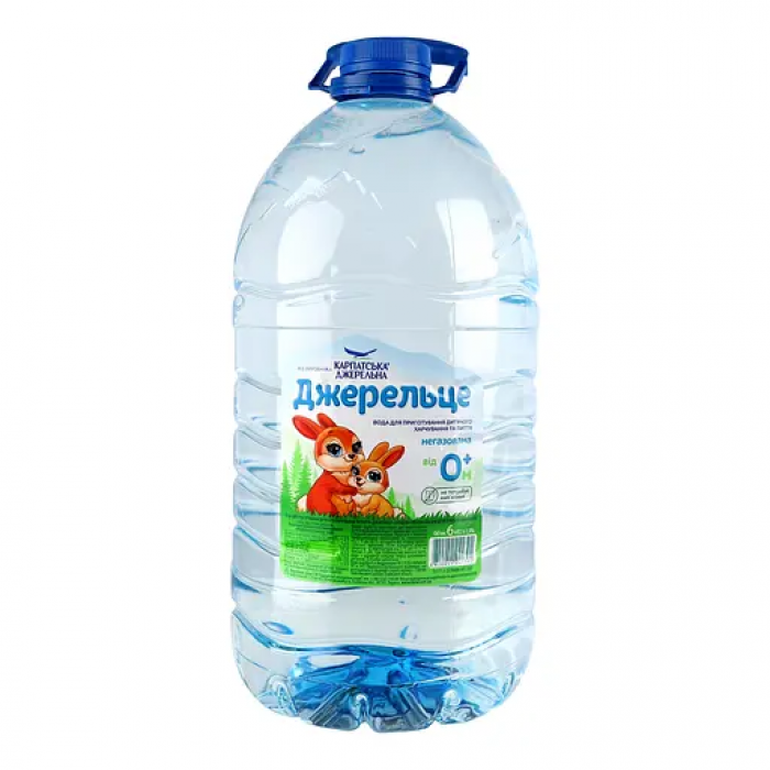 Вода Карпатська Джерельна Дитяча негаз. 6л, ПЭТ