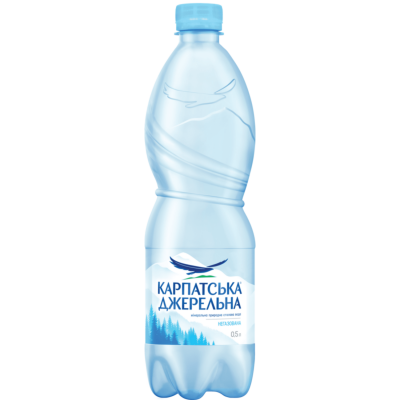 Вода Карпатська Джерельна негазир. 0,5 л, ПЭТ