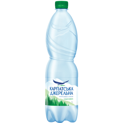 Вода Карпатська Джерельна негаз. 1л, ПЭТ