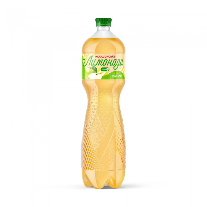Лимонада Моршинская Яблоко, сл/газ., 1,5л., (ПЭТ)