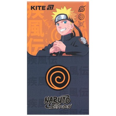 Блокнот на магните 80х145мм, 60л. клетка Naruto