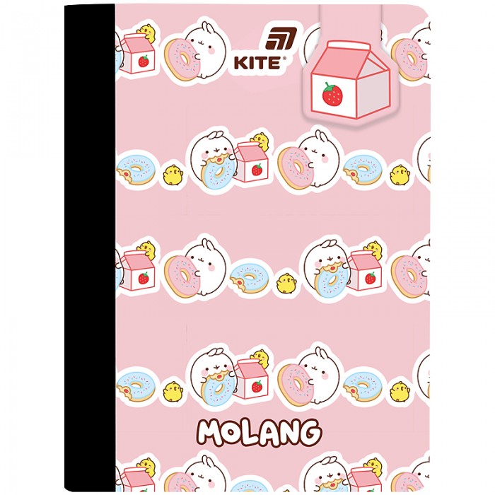Блокнот дитячий з магнітною закладкою А5, 60арк. (клітинка) Molang