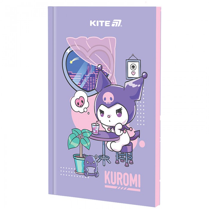 Блокнот, термобіндер Kuromi, нелінований, А5, 64арк.