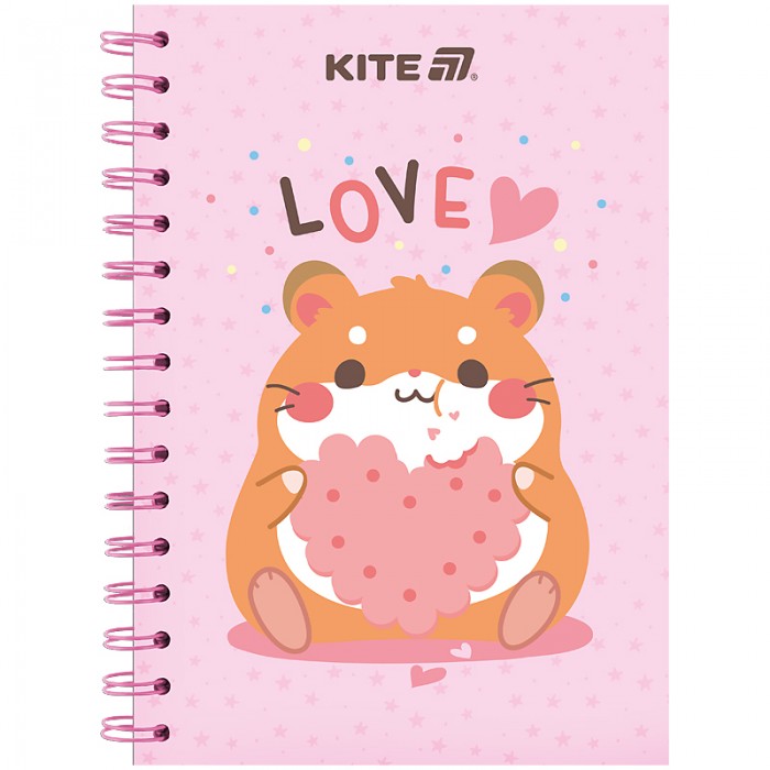 Блокнот на пружині, клітинка Cute-3 А5, 80л