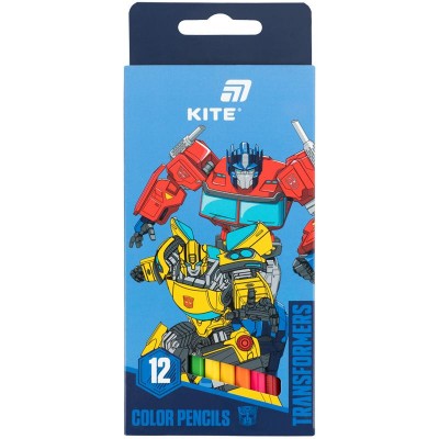 Олівці кольорові (12 кольорів) Transformers 
