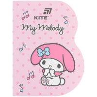 Блокнот клейовий з фігурною вирубкою А6, 60арк. клітинка, My Melody
