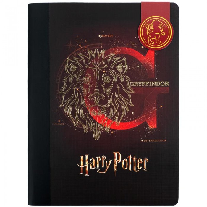 Блокнот дитячий з магнітною закладкою А5, 60арк. (клітинка) Harry Potter