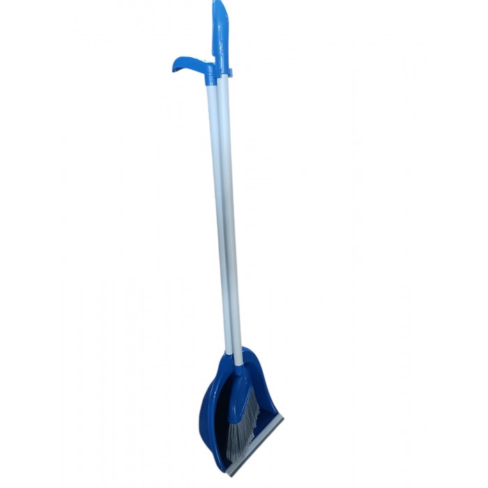 Совок з мітлою на довгій ручці (асорті) 