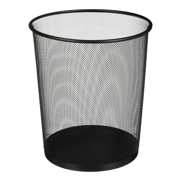 Кошик для паперів круглий (чорний) BM.6271-01