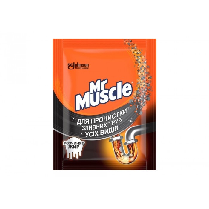 Mr.Muscle гранулы для чистки труб 75г. 