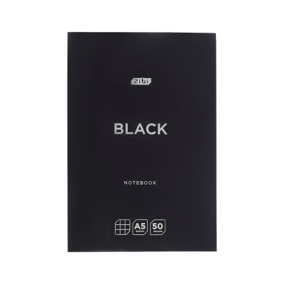 Блокнот-планшет Black, клітинка, А5, 50арк.