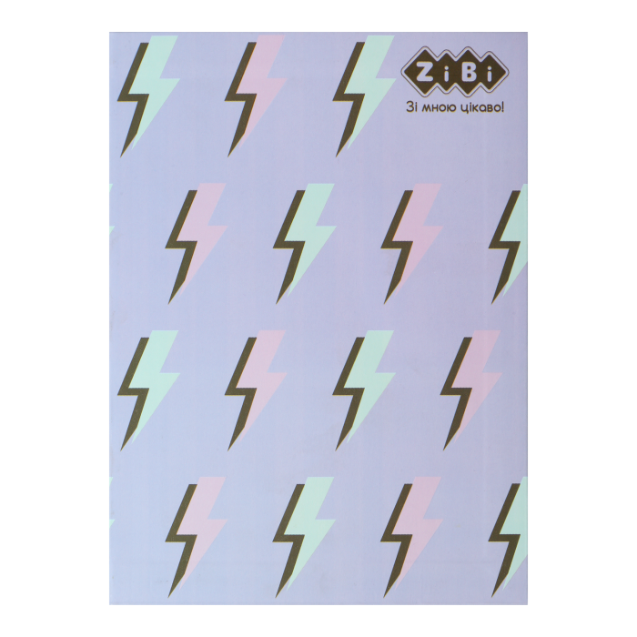 Блокнот Pattern А-5, 64арк, тверд. обкл. клітинка (бузковий)