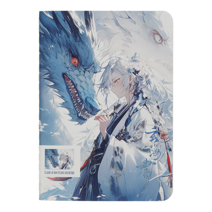 Блокнот Anime А6, 40арк, м'яка обкл. клітинка