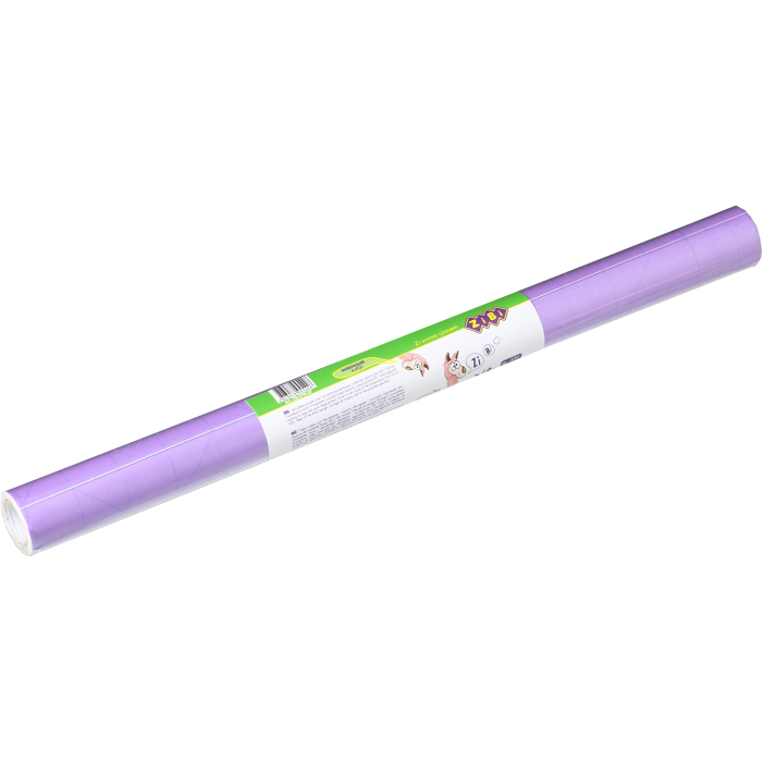 Пленка клейкая для книг 31см.x1,5м (фиолетовый) ZB.4790-07