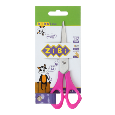Ножницы для левшей  142мм. (розовый) ZB.5002-10