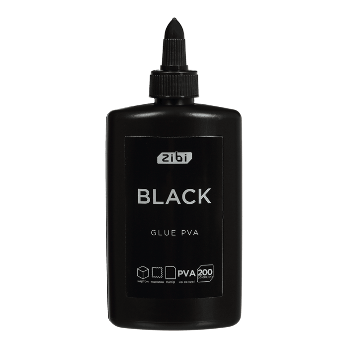Клей ПВА Black 200мл. ZB.6109