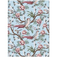 Книга канцелярська Birds&Flowers-1 А4, 80 аркушів, клітинка