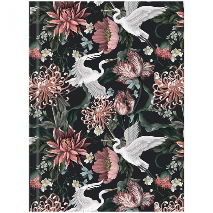 Книга канцелярська Birds&Flowers-2 А4, 80 аркушів, клітинка