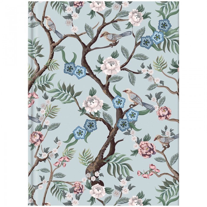 Книга канцелярська Birds&Flowers-3 А4, 80 аркушів, клітинка