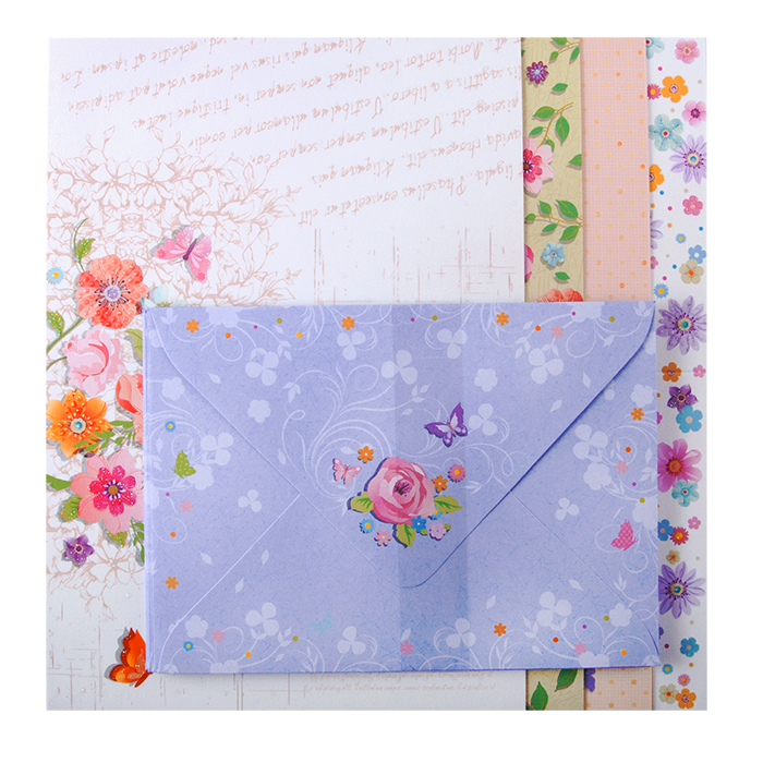 Заготовка для листівок з кольоровими конвертами Charm