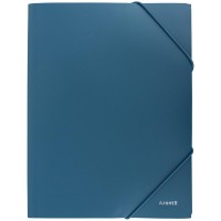 Папка на гумках А4 Earth colors (синій)