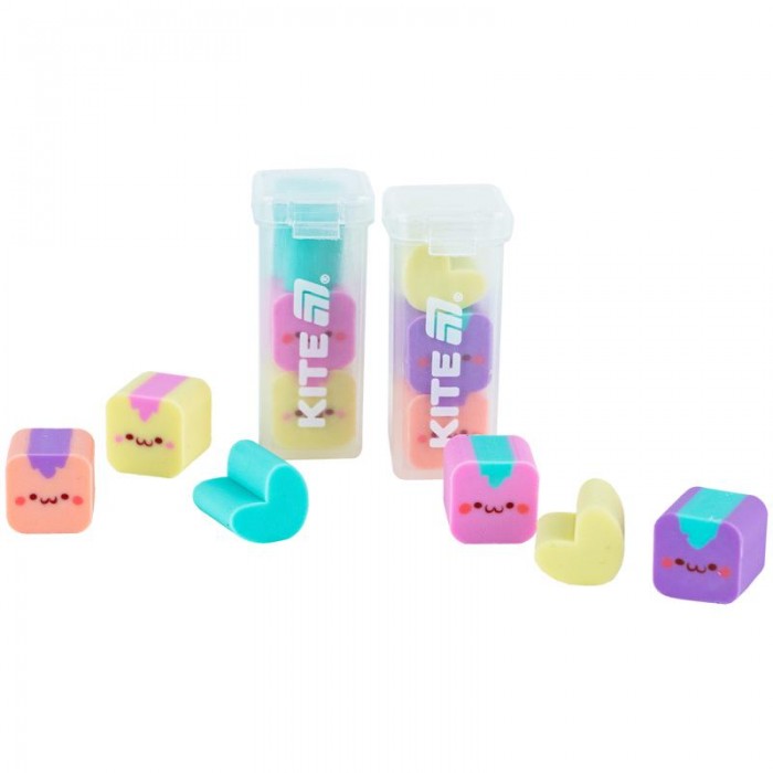 Набір гумок Minies в пластиковому боксі (3шт)