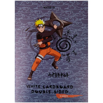 Картон білий Naruto А4 (10 листов) 