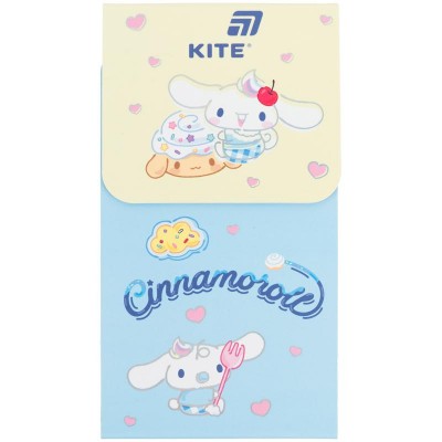Блокнот на магніті 80х145мм, 60арк. клітинка Cinnamoroll