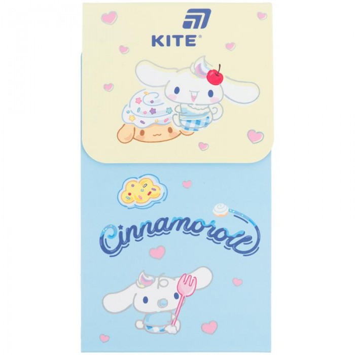 Блокнот на магніті 80х145мм, 60арк. клітинка Cinnamoroll