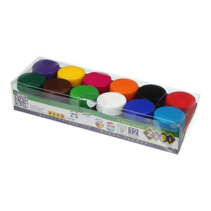 Гуашь Kids Line (12 цветов) ZB.6605