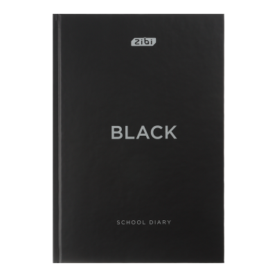Щоденник шкільний Black В5, 40арк. тверда обкладинка