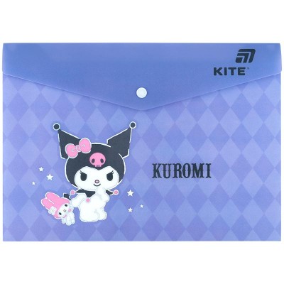 Папка на кнопці А4 Kuromi