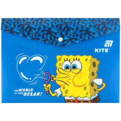 Папка на кнопці А4 SpongeBob SquarePants