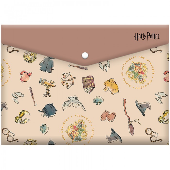Папка на кнопці А4 Harry Potter