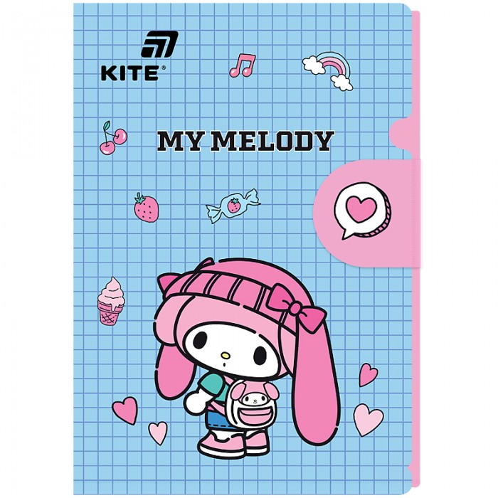 Папка-куточок з клапаном А4, My Melody