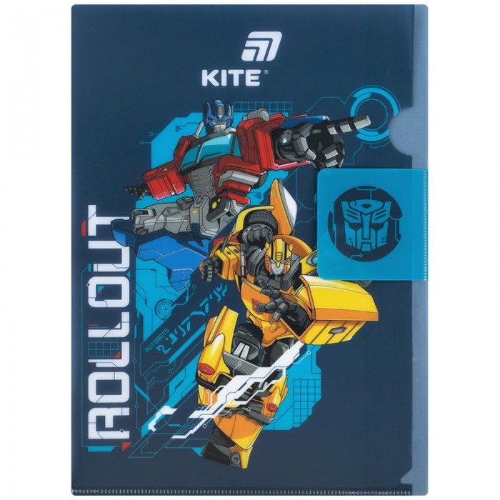 Папка-куточок з клапаном А4, Transformers