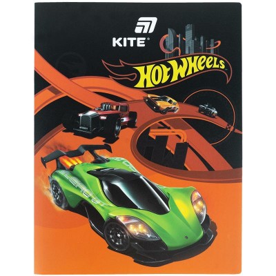 Папка с 20 файлами, А4 Hot Wheels