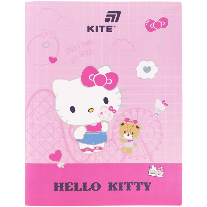 Папка з 20 файлами, А4 Hello Kitty