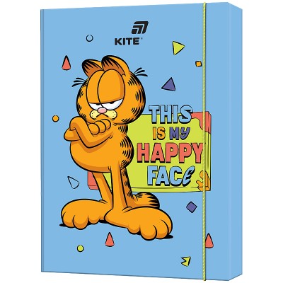 Папка для труда на резинке Garfield А4+