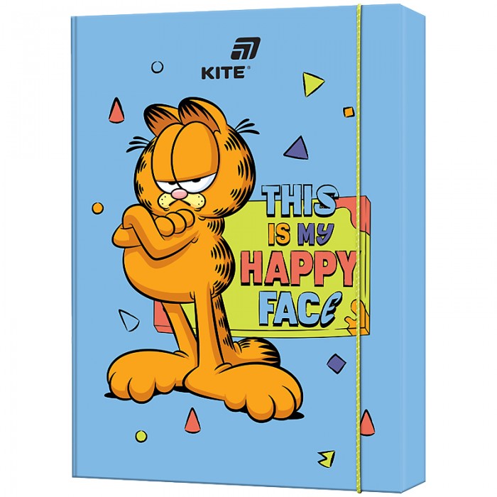 Папка для праці на гумці Garfield А4+