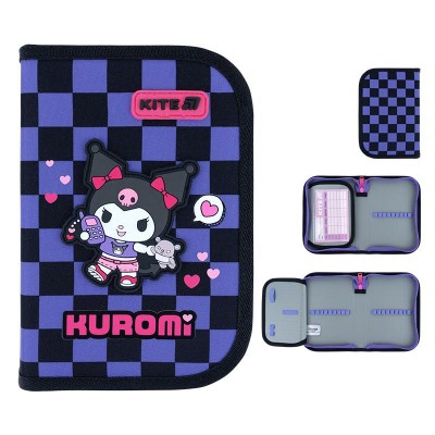 Пенал (1 відділення) з 1-м відворотом Kuromi