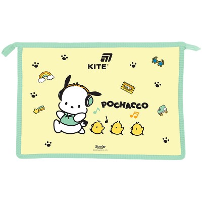 Папка на блискавці пластикова Pochacco А4+