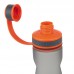 Бутылочка для воды (серо-оранжевая) 700мл. k21-398-01