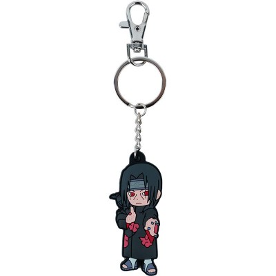 Брелок-подвеска с металлической фурнитурой на карабине Naruto