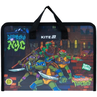 Папка-портфель пластиковий А4 Ninja Turtles