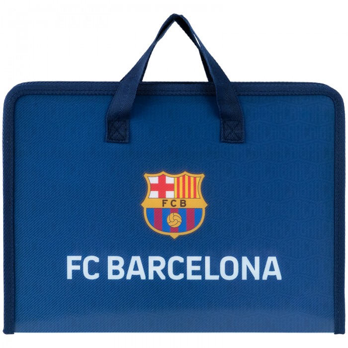 Папка-портфель пластиковий А4 FC Barcelona